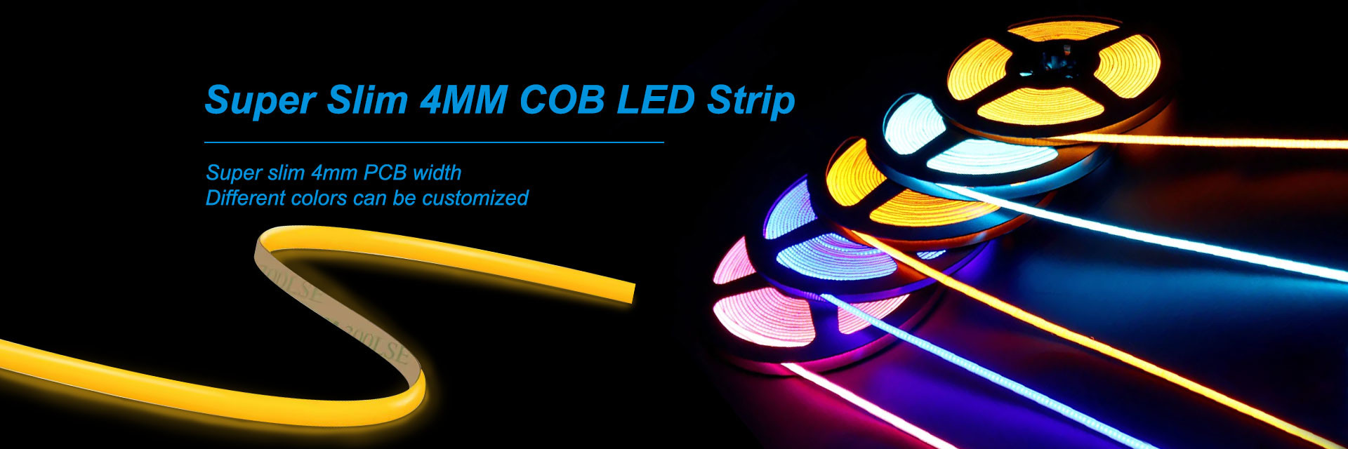 গুণ নমনীয় COB LED স্ট্রিপ কারখানা